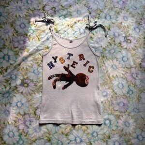 - hysteric glamour voodoo doll' tie tank top - y2k / 2000's -